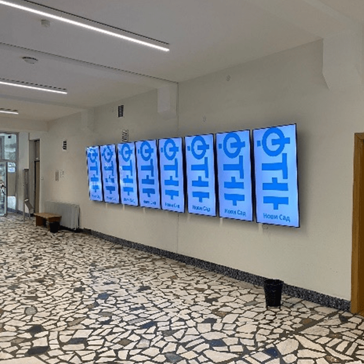 Faculty of Technical Science. Hisense Commercial Display